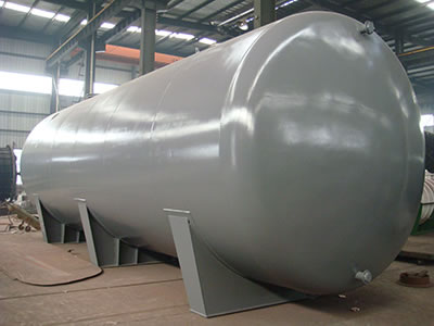 Horizontal Glass-Lined Storage Tank