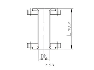 Glass-Lined Straight Pipe