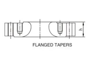 Glass-Lined Reducing Flange