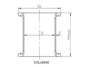 Glass-lined Column